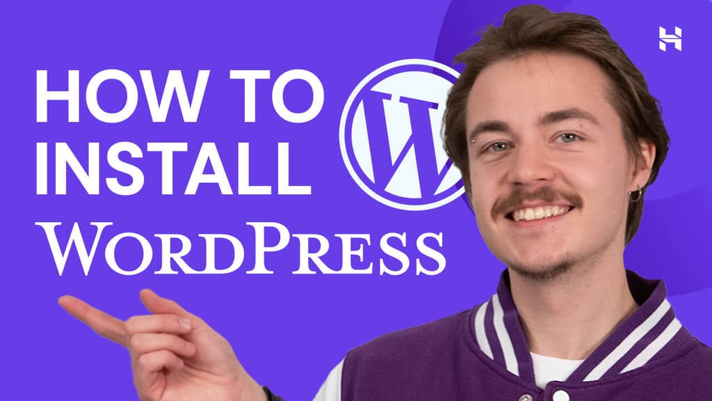 How To Install WordPress Video Guide Hostinger Academy