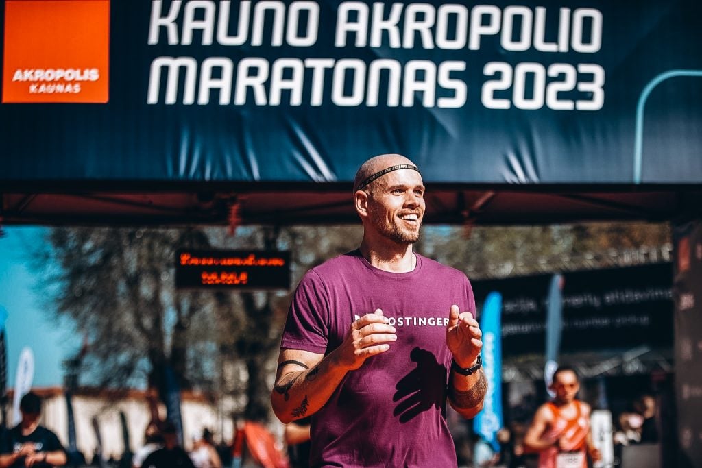 Deividas' in Kaunas Marathon