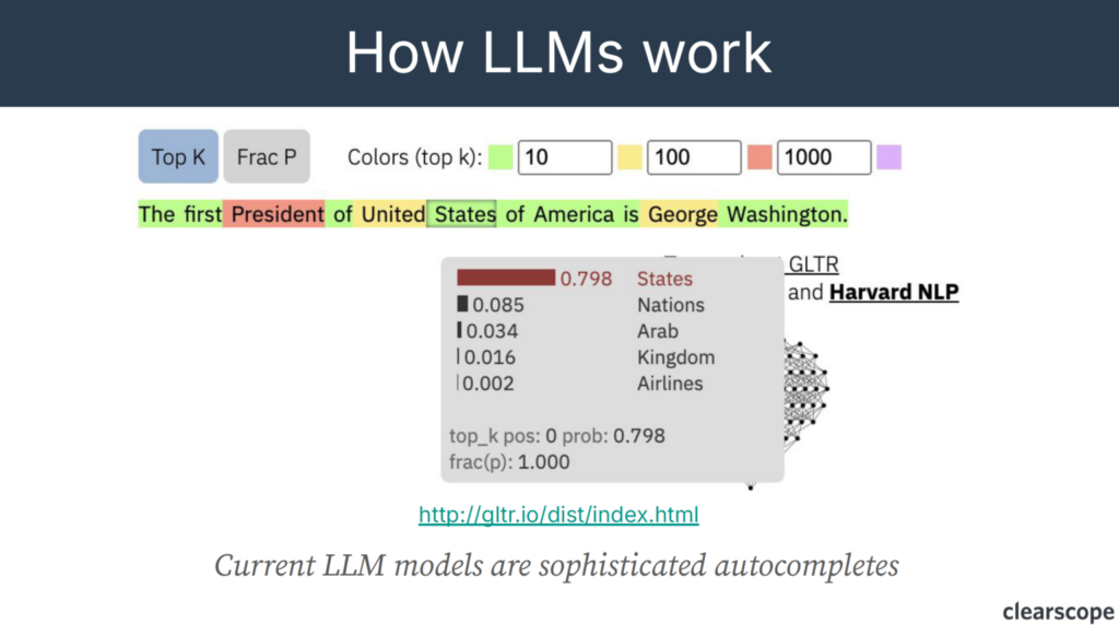 How LLMs work