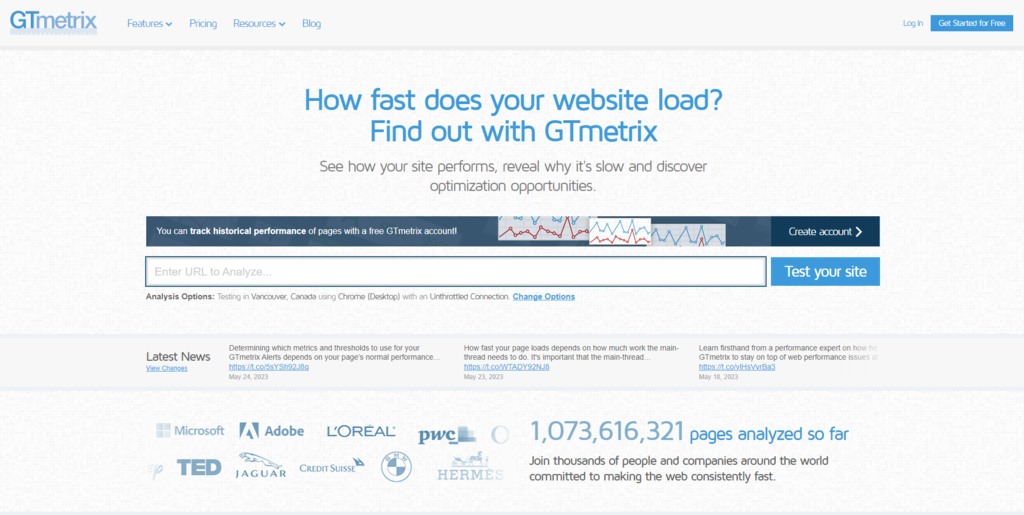 GTmetrix.com - Analyzing Your Website?