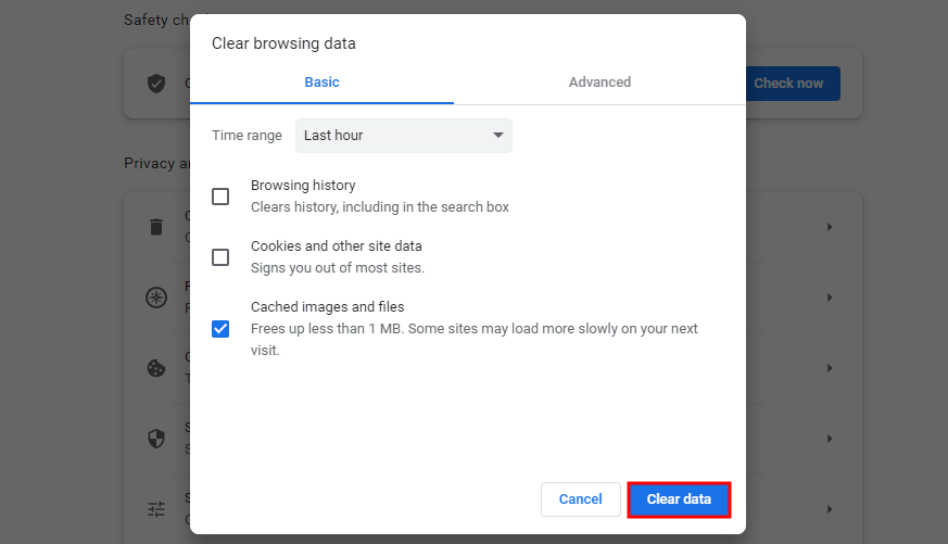 https://www.hostinger.com/tutorials/wp-content/uploads/sites/2/2022/01/Google-Chrome-browser_s-Clear-browsing-data-pop-up-window-with-the-_Cached-images-and-files_-checked-and-the-_Clear-data_-button-highlighted_.webp