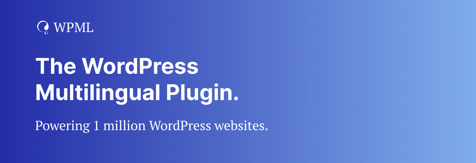 WPML plugin banner