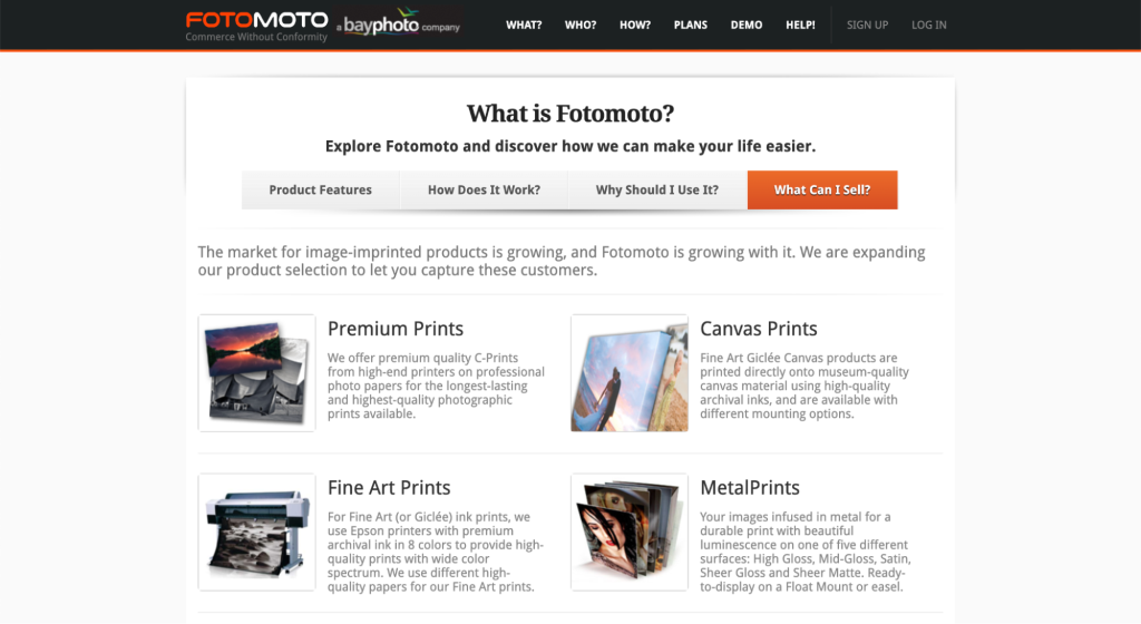 Fotomoto what page
