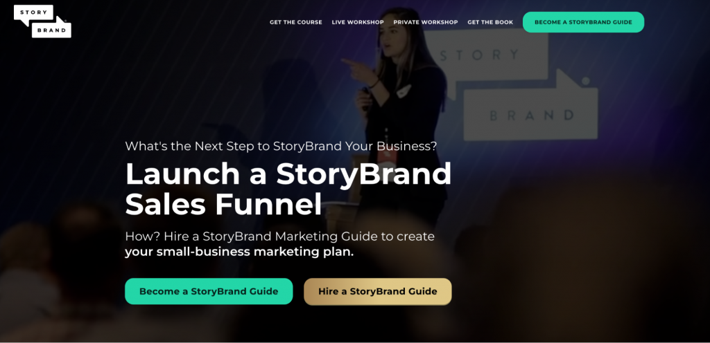 StoryBrand homepage