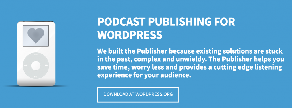 The Podlove Pocast Publisher plugin's official homepage