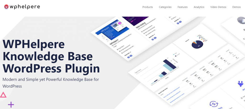 WPHelpere Knowledge Base official homepage