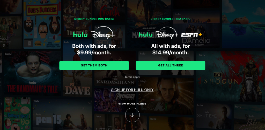 Hulu subscription plans and perks
