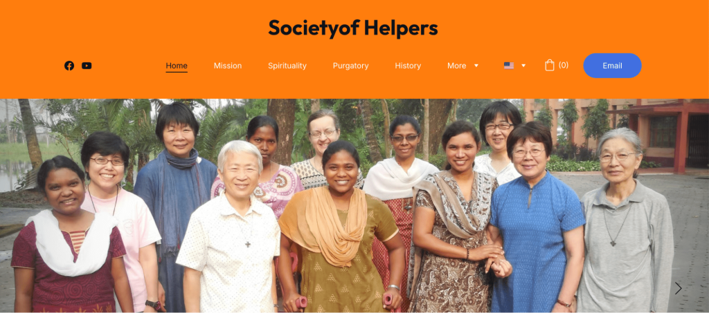 Society of Helpers homepage