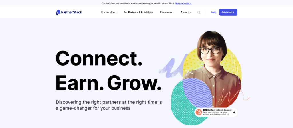 PartnerStack homepage