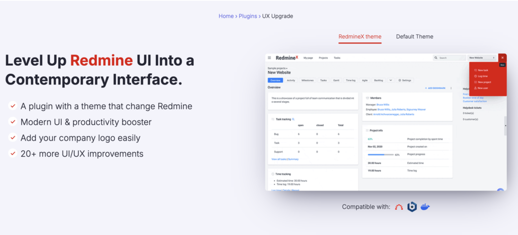 Redmine premium plugin