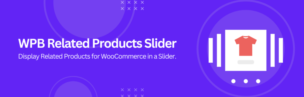 The WPB WooCommerce Related Products Slider plugin banner