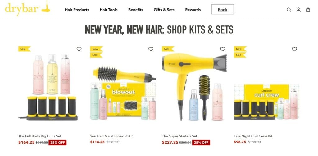 Drybar brand name example